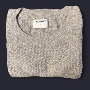 Old Navy Sweater Women’s Gray Long Sleeve Pullover Size Small